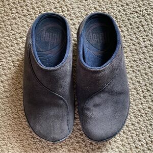 Fitflop Dark Blue Slip On Loafer